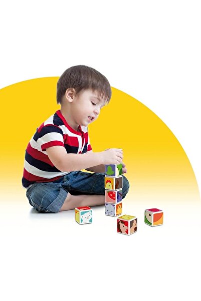 GEOMAG مجموعة بناء مغناطيسية من ماجيك يوبي - 3 مكعبات مغناطيسية مصنوعة في سوي...