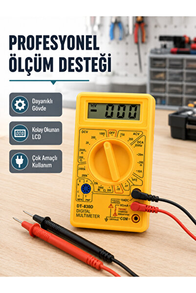 Lisinya Digitalni multimetar, merni instrument za AC i DC merenje, nova gener...
