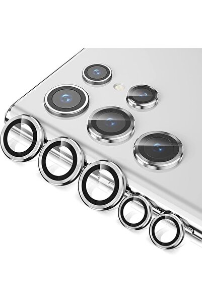 GENERAL 2 in 1 Material Metal Frame and Tempered Glass 360 Degree Camera Prot...