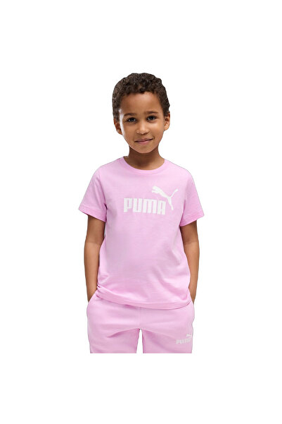 Puma T-shirt Ess No. 1 Logo Tee Ps, Pink, Kids