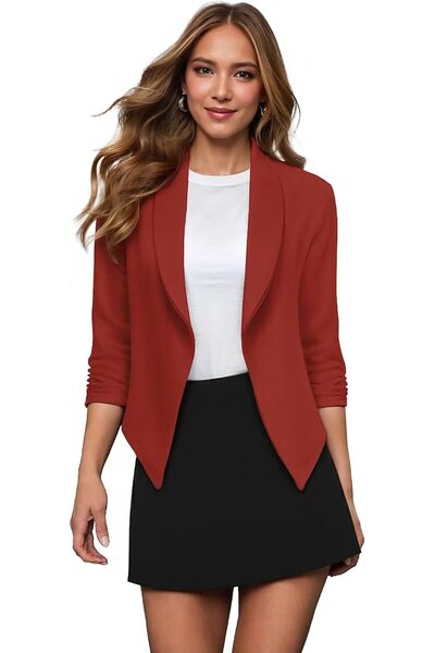 Hybrid & Company womens Classic Classic | Classic peplum silhouette, double l...