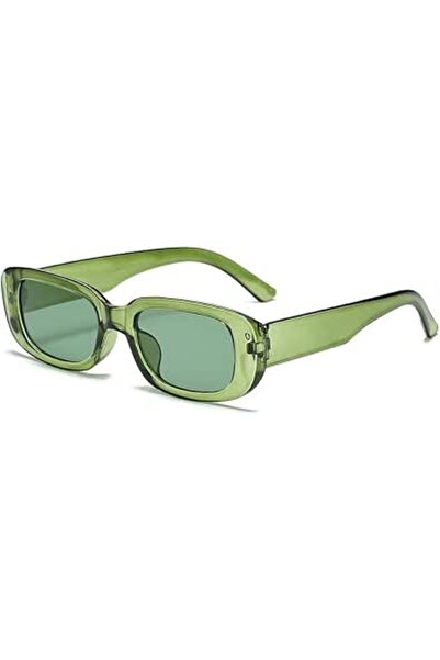 Dollger Retro Rectangle Sunglasses for Women 90’s Vintage Shades Unisex Squar...