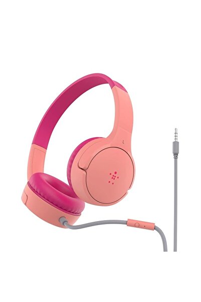 Belkin سماعات رأس سلكية صغيرة للأطفال من ساوندفورم، سماعات فوق الأذن للأطفال ...