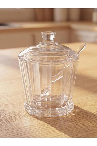 LC Waikiki Colorless Glass Sugar Bowl 190 ml (W6)