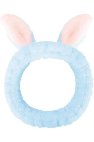 GENERAL Jowmoy Green Frog Eye Elastic Headband - Versatile for Spa, Skincare,...