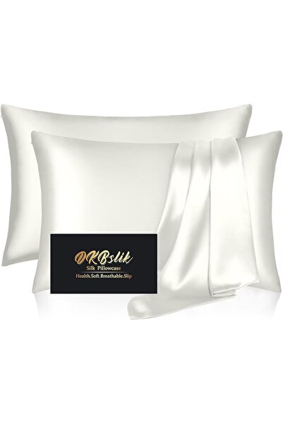 GENERAL Silk Pillowcase for Hair and Skin, Mulberry Silk Pillow Cases Queen S...