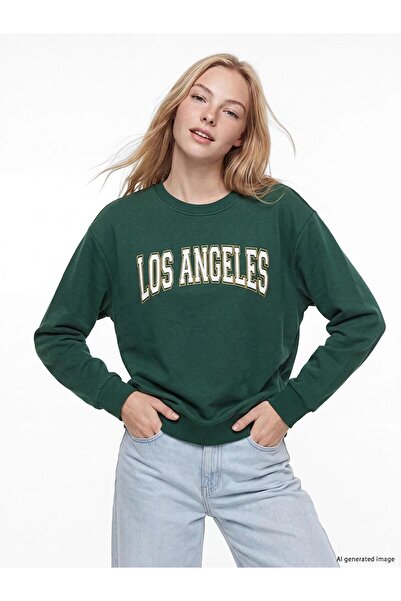 LC Waikiki Los Angeles Printed Women's Sweatshirt (W6)