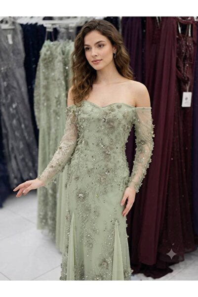 Joawe Green Mermaid Dress 4355
