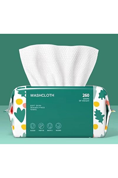 KASTWAVE Disposable Face Towel, 100% Cotton Facial Tissues, Cotton Dry Wipes ...
