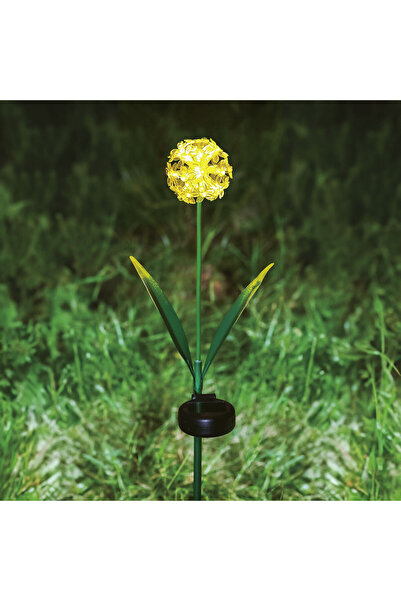 Alista Home Lampă solară Hortensie cu 25 LED-uri alb cald, Iluminat de grădin...