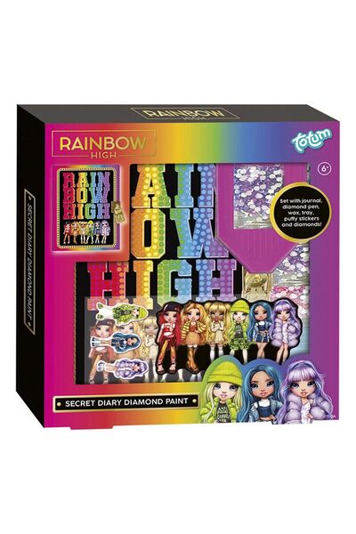 MC Micostore Jurnal cadou A5 Diamond Paint Rainbow