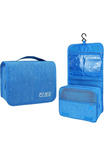 Lcsmaokin Large Capacity Toiletry Bag Travel Bag with Hanging Hook for Men an...