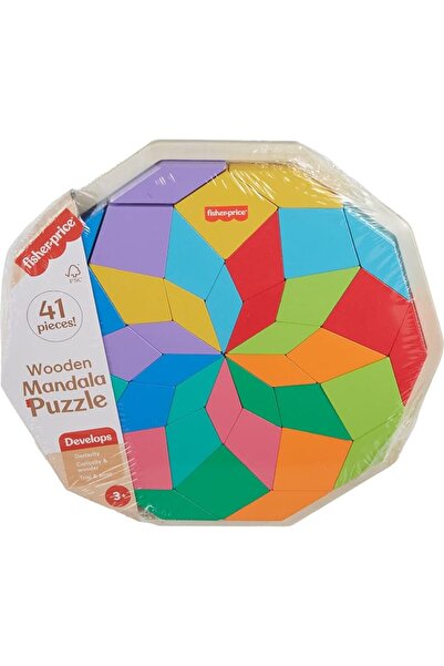 FISHER-PRICE BABY طاولة موسيقية خشبية للأطفال من فيشر برايس مع آلات إيقاعية، ...