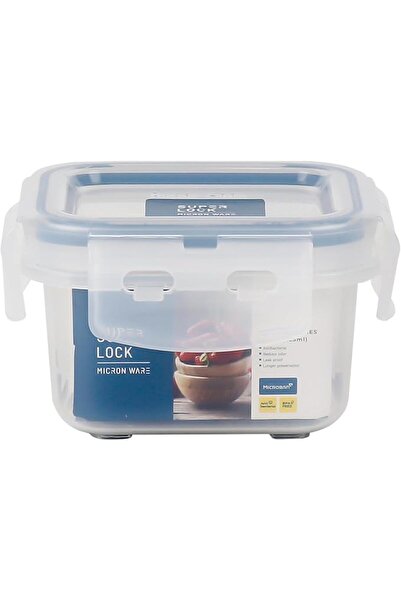 ORCHID Microneware Superlock Square Storage Box 225ml, Airtight Plastic Food ...