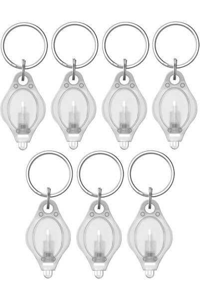 AZONEE 7 Pack LED Flashlight Keychain, Azonee, Mini Keychain Light 14 Lumen P...
