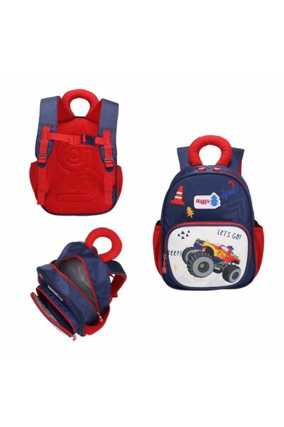 MC Micostore Ghiozdan gradinita road racing Milla 1078 30.5x23.5x12.5cm
