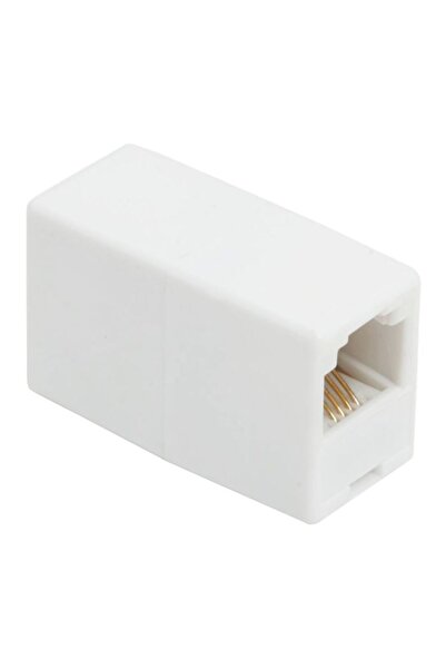 Alista Home Adaptor de extensie telefonică 6P4C, Priză, Conector telefonic alb
