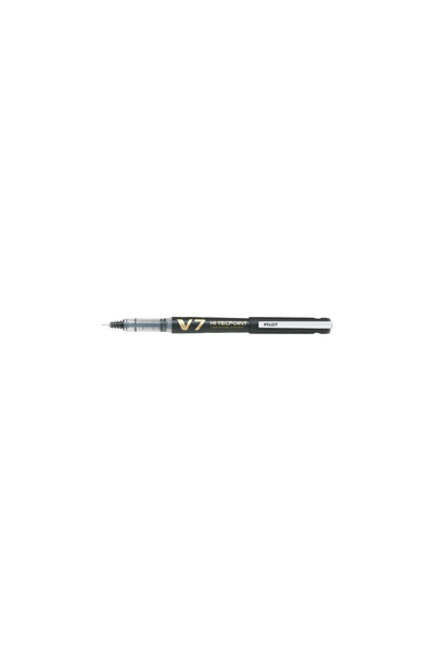 MC Micostore Rollerball V7 Pilot Hitecpoint 0.7mm tip refillable Black