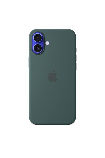 Apple iPhone 16 Plus MagSafe Silicone Case - Lake Green