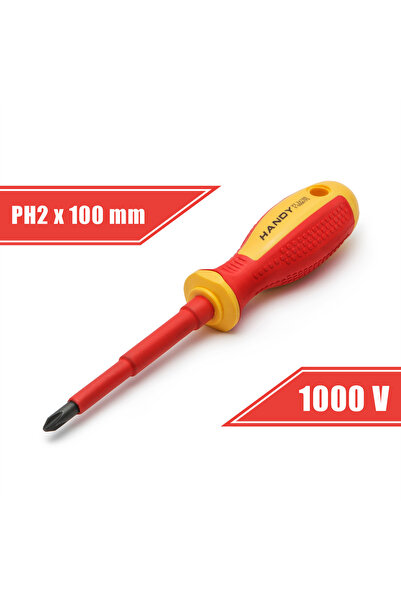 Alista Home Șurubelniță izolată PH2, 1000V, vârf magnetic, tijă de 100 mm
