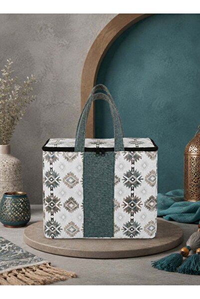 HOMEVEO Premium Quality Fabric Trammes Basket for Organizing and Storing Tram...