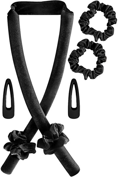 Generic HELEMIY No Heat Hair Curling Kit for Long Hair Hair Curler with Hair ...