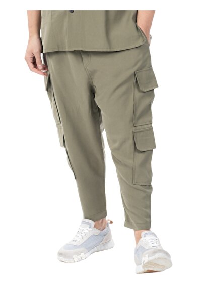 TWIN BLACK Παντελόνι 03-131F – Khaki - m