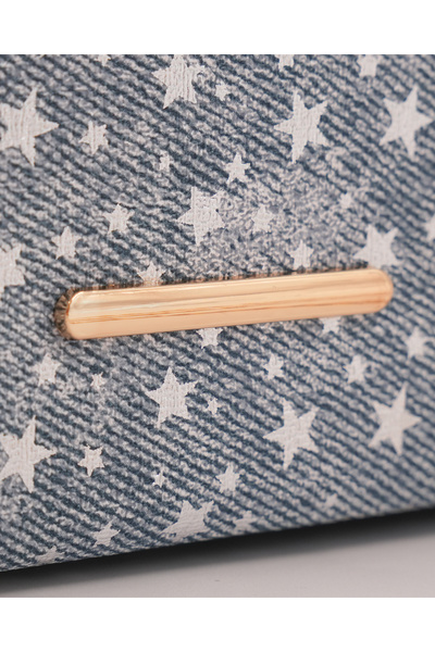 lalettobags Γυναικεία τσάντα clutch με λουράκι αλυσίδας