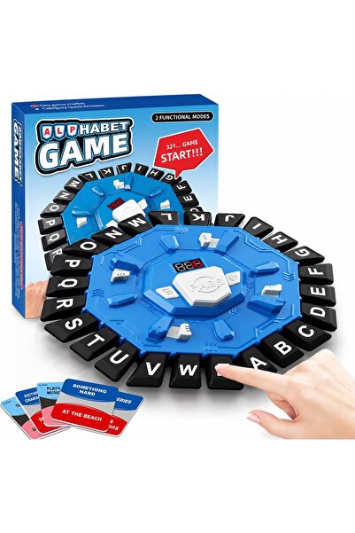 TOY LAND Kids Interactive Alphabet Learning Game with A-Z Letter Buttons, 2 G...