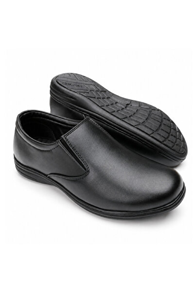 Generic Brand Men's Leather Anti-Fatigue Slip on Loafers for Work, Soft Cloud...