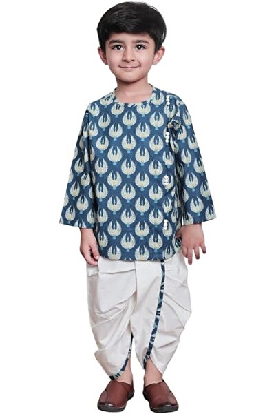 Polka Tots unisex-baby Festive Angrakha-1299_1 Angrakha Full Sleeve (pack of 2)