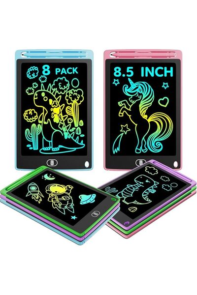 GENERAL 3 Packs LCD Writing Tablet for Kids 8.5 Inch, Eye-Friendly Drawing Bo...
