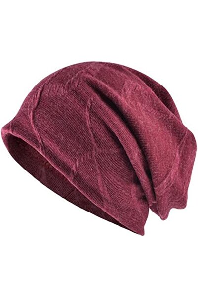 GENERAL Beanie Casual Winter Beanie Men's Knitted Wool Hat Soft Lengthened Do...