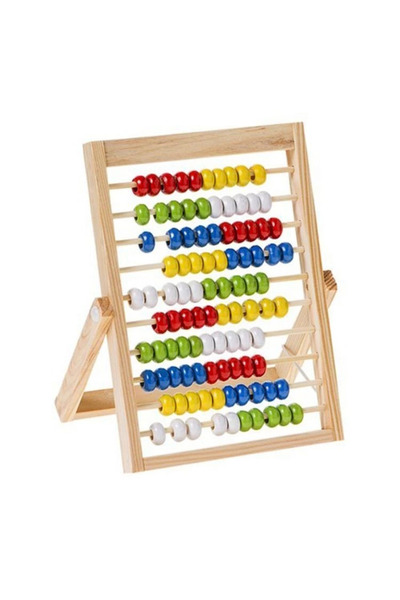 SORA GROUP Wooden Abacus with Legs - Product Dimensions 20 X 16 X 1.5 cm - S0...
