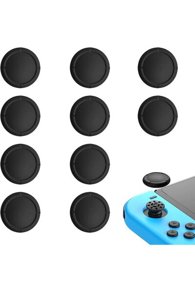 GENERAL Replacement Joystick Covers for Nintendo Switch/Oled/Lite, Silicone A...