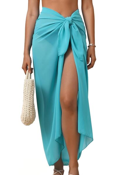 GENERAL Eicolorte Womens Beach Cover Up Chiffon Sheer Bikini Beach Swimsuit C...