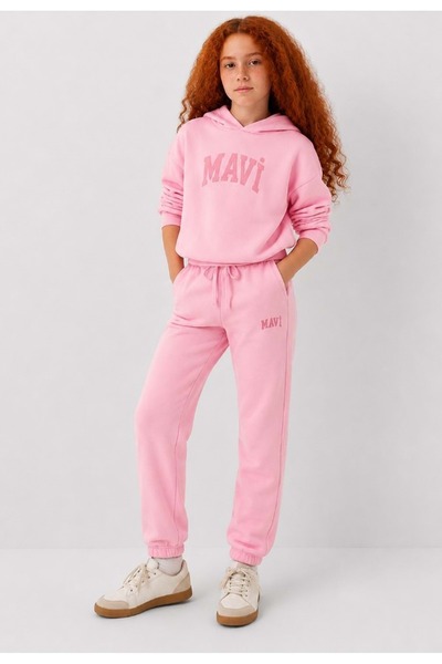 Mavi M7010041 Printed Girls' Sweatpants Pink
