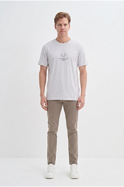 Cazador Slim Fit Crew Neck Motif Printed T-Shirt (26Y)