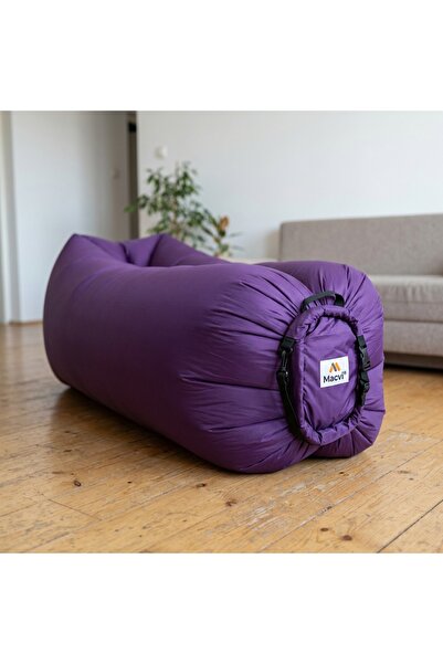 DeaL Saltea gonflabilă portabilă tip șezlong — Perfectă pentru plajă și campi...