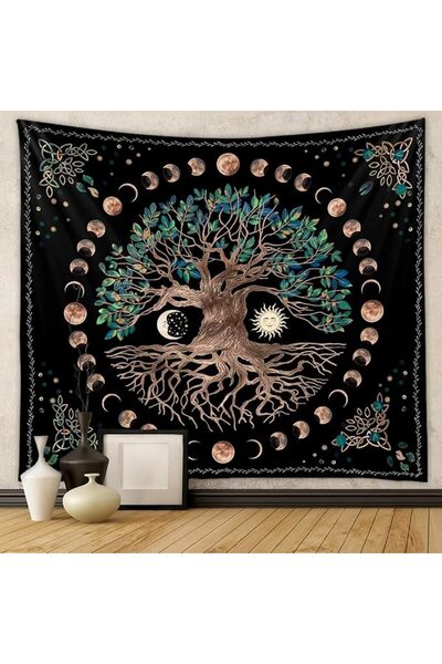 ELEPHANTBOAT ® Tree of Life Tapestry Wall Hanging, Wishing Tree Aesthetic Tap...