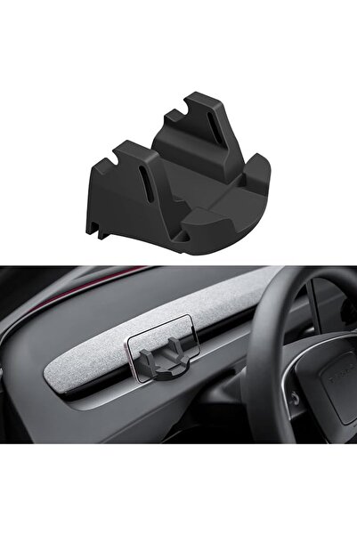 EXCEFORE For 2025 Tesla Model 3 Car Phone Mount Holder [Non-Destructive] Sili...