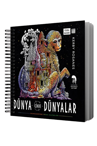 Romos Yayınları Dünya İçinde Dünyalar Özel Baskı Mandala