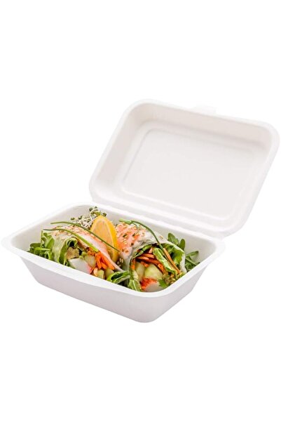 Generic Bagasse Take Out Container Bagasse To Go Box Clamshell - Durable All ...