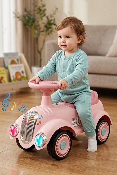 Generic 1 Pp Anti Tip Balance Scooter Led Lights Music Quiet Eva Wheels Indoo...