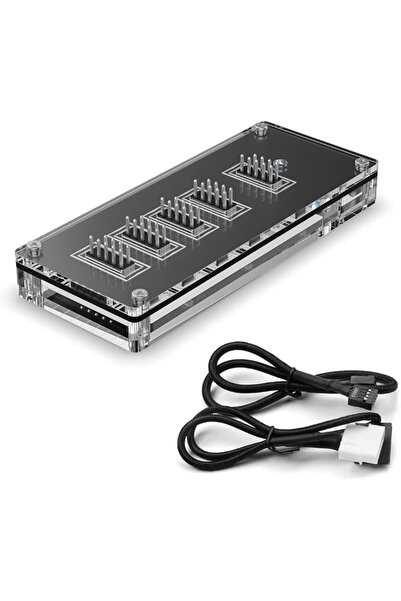 KASTWAVE موزع USB داخلي، موزع بيانات، سهل التركيب مع سلك طاقة ومشبك قفل 3M، م...