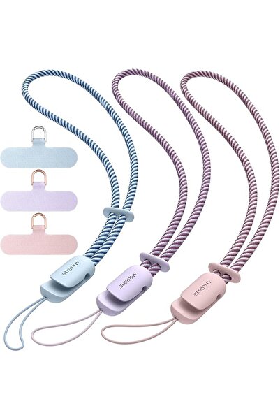 SURPHY 3 Pack Phone Strap with CellPhone Tether Tab, Phone Lanyard, CellPhone...