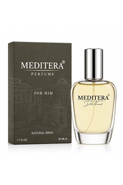 meditera Parfum bărbătesc, - DARK NOMAD 50 ml, EDP, de lungă durată, oud, șof...