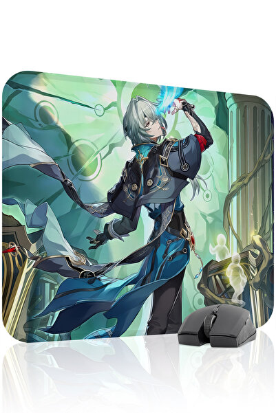 mousepad bastir Anaxa Honkai: Star Rail Anime V3 - 48x40 Gaming Mouse Pad Αντ...