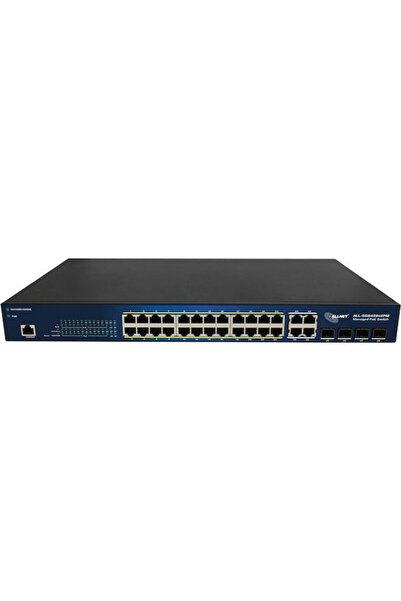 ALLNET Διαχειριζόμενος διακόπτης L2 με 24 θύρες Ethernet Gigabit (1Gbps) και ...