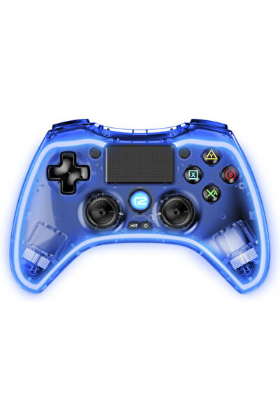 OEM Ready2gaming Pro Pad X Έκδοση LED Ασύρματο Χειριστήριο για PS4 Μπλε